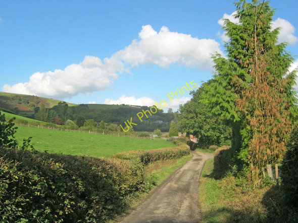 Photo 6"x4" Lane to Heyope Heyope c2010