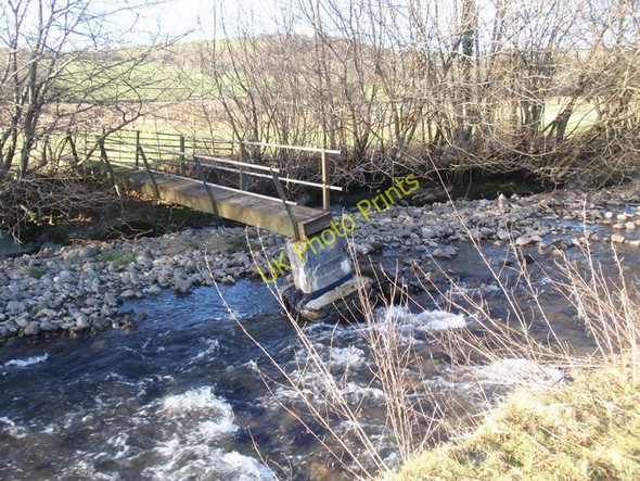 Photo 6"x4" Pontdroed Pantyrhedyn \/ Pantyrhedyn Footbridge Pant-y-rhedyn\/SN8140 c2011