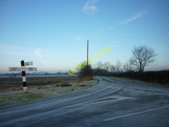 Photo 6"x4" A minor road junction near Gautby Gautby c2011