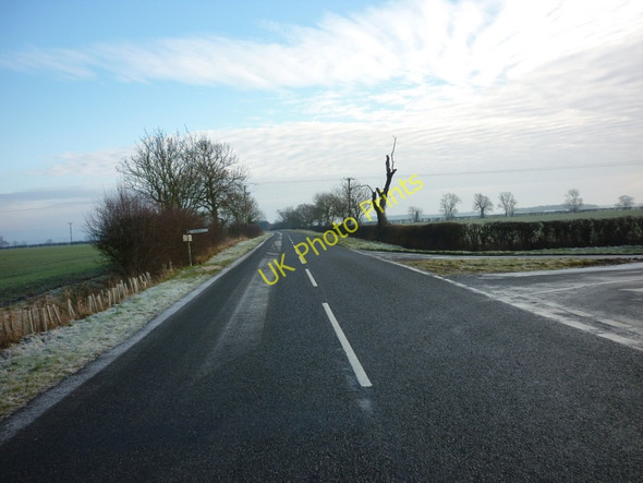 Photo 6"x4" Platts Lane towards Bucknall is on the right Waddingworth c2011