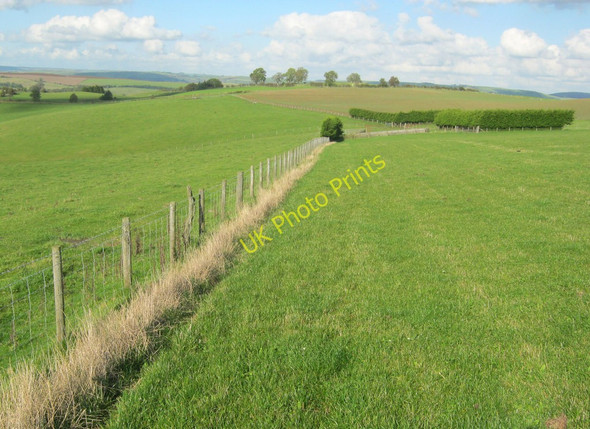Photo 6"x4" Farmland at Fountain Head Heyope c2010