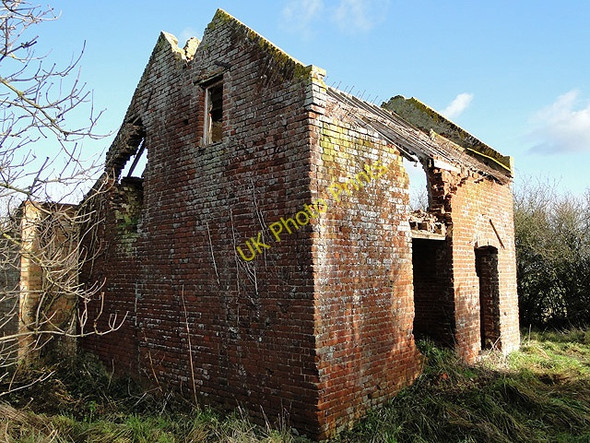 Photo 6"x4" Bure Cottage, near Old Hall Drainage Mill Stokesby c2011