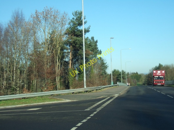 Photo 6"x4" Junction of B3181 and road to Poltimore Dog Village c2011