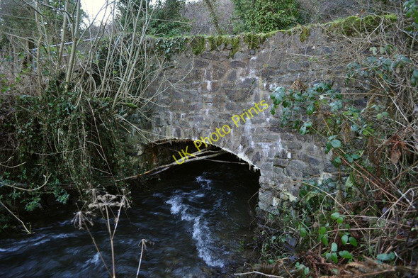 Photo 6"x4" A bridge over Colam Stream near Hartnoll Cottages as seen from upstream Little Silver\/SS5440 c2011
