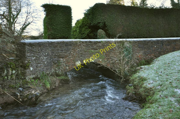 Photo 6"x4" A bridge over Colam Stream at Milltown as seen from upstream Crockers c2011