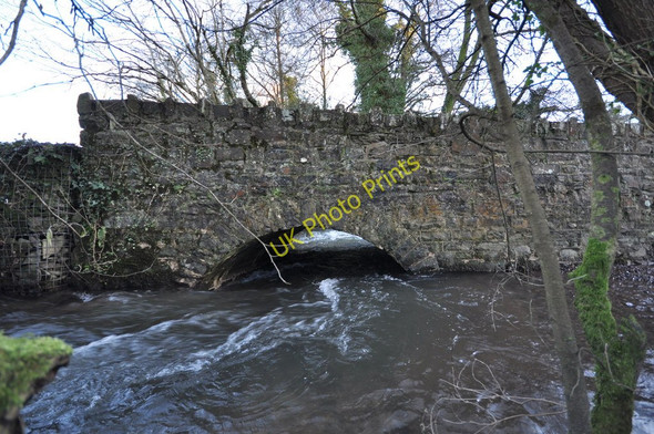 Photo 6"x4" A bridge on Whiddon Lane as seen from upstream on Colam Stream Crockers c2011