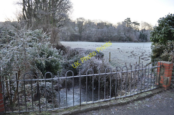 Photo 6"x4" A branch off from the leat at Anchor Mill which returns to Bradiford Water Barnstaple c2011