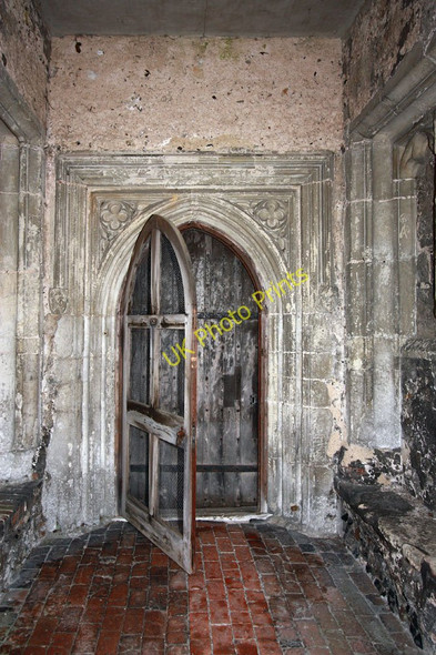 Photo 6"x4" St Nicholas, Little Chishill - Porch Little Chishill c2011