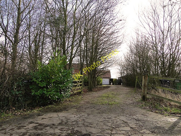 Photo 6"x4" Entrance to Town Farm, Pound Lane, Ditchingham Ditchingham c2011