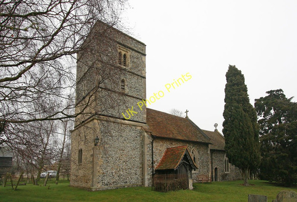 Photo 6"x4" St Mary, Strethall, Essex Strethall c2011