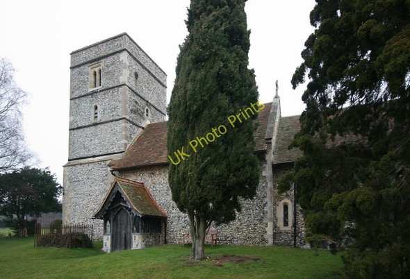 Photo 6"x4" St Mary, Strethall, Essex Strethall c2011 P1