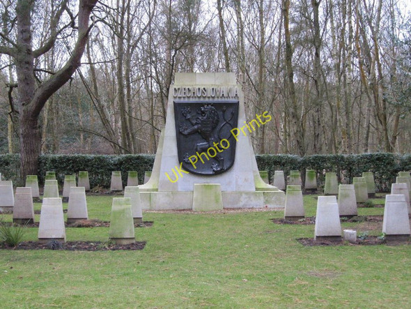 Photo 6"x4" Czechoslovakian Military Cemetery Brookwood c2011