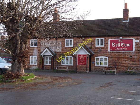 Photo 6"x4" Red Cow public house, Caversham Reading c2011