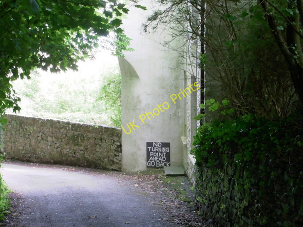 Photo 6"x4" You Have Been Warned - Helpful Notice, Laugharne Laugharne c2010