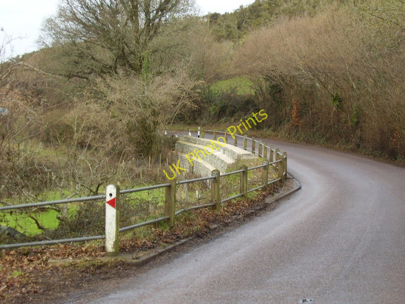 Photo 6"x4" Subsidence repairs on the Sidmouth to Ottery Road Coombe\/SY1091 c2011