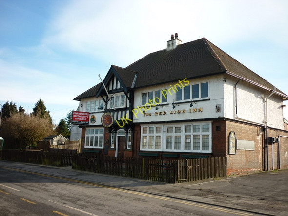 Photo 6"x4" The Red Lion on High Street, Broughton Broughton\/SE9608 c2011