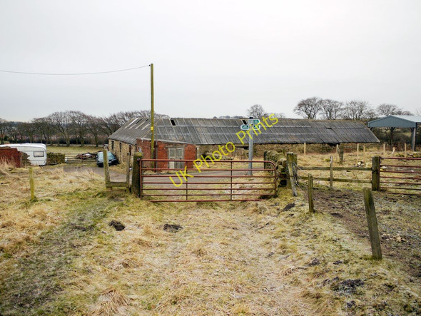 Photo 6"x4" Junction of bridleways and footpaths at Stob House Annfield Plain c2011
