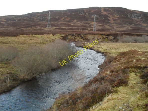 Photo 6"x4" Allt in Strath Carnaig Kinnauld c2011