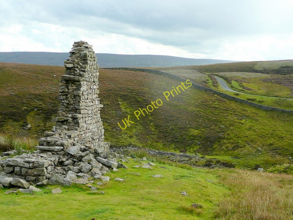 Photo 6"x4" Mining ruin Kearton c2010