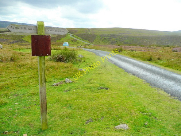 Photo 6"x4" Bridleway at Mill Bottom Kearton c2010