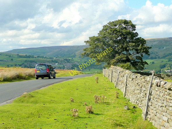 Photo 6"x4" Road to Grinton and Reeth Grinton c2010