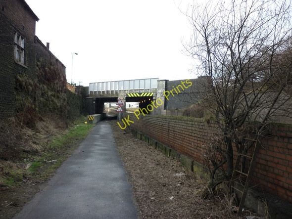 Photo 6"x4" A rail bridge over Dawes Lane, Scunthorpe Scunthorpe c2011