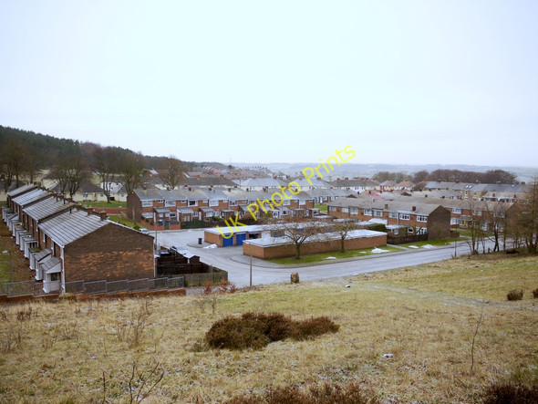 Photo 6"x4" Housing estate, Dipton Annfield Plain c2011