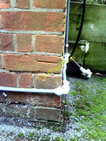 Photo 6"x4" Benchmark on #390 Oxford Road Sandhills\/SP5607 c2011