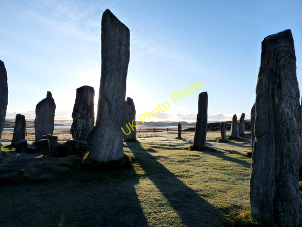 Photo 6"x4" Callanish standing stones Calanais c2010