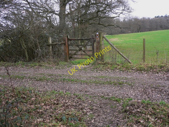 Photo 6"x4" Bridle gate near Newhouse Farm Cranleigh c2011