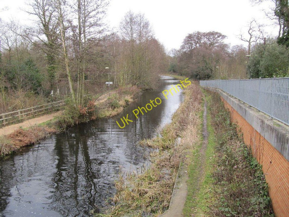 Photo 6"x4" Basingstoke canal Brookwood c2011