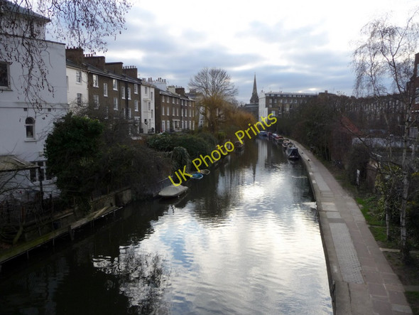 Photo 6"x4" Regents Canal, London NW1 Camden Town c2011