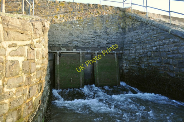 Photo 6"x4" Tidal sluice gates where Bradiford Water meets the River Taw Bickington\/SS5332 c2011