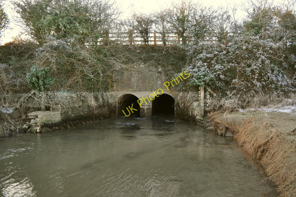 Photo 6"x4" A bridge at the mouth of Bradiford Water as seen from upstream Bickington\/SS5332 c2011