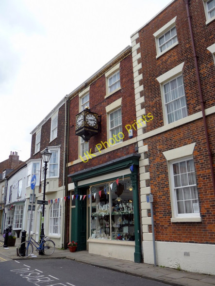 Photo 6"x4" Shops and Cottages, Bridlington Old Town Bridlington c2009