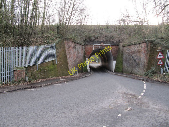 Photo 6"x4" Connaught Road Rail Bridge Pirbright c2011