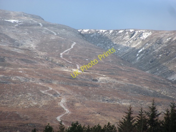 Photo 6"x4" Track on Carn Dubh Dirc an Uillt Fhearna c2011