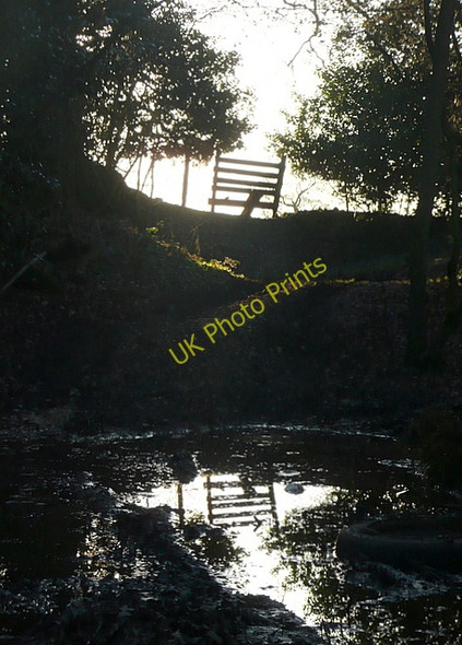 Photo 6"x4" Stile in the mud Mortimer West End c2011