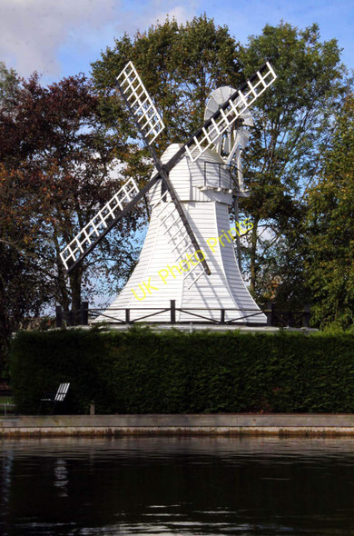 Photo 6"x4" Windmill at Lower Horning Horning c2010