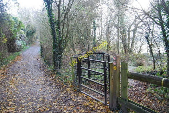 Photo 6"x4" Kissing gate by the North Downs Way Charing c2010