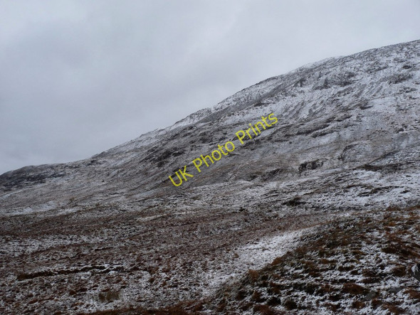 Photo 6"x4" South flank of Mullach nan Coirean Meall a' Chaorainn\/NN1165 c2011