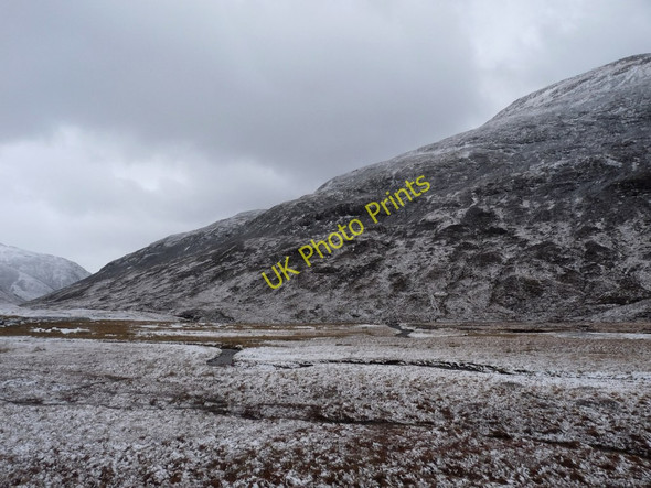 Photo 6"x4" A level stretch of Lairig Mor Lairigm\u00f2r c2011