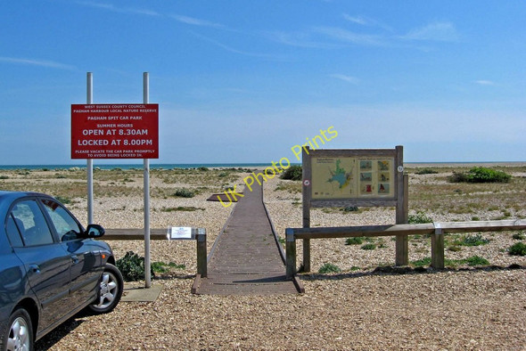 Photo 6"x4" The start of the boardwalk on Pagham Spit Pagham c2010