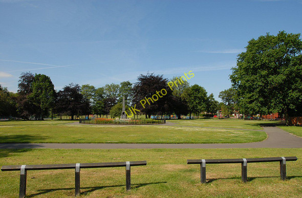 Photo 6"x4" Alexandra Park War memorial Ince in Makerfield c2010