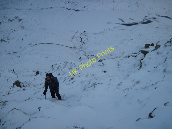 Photo 6"x4" The route from Y Garn to Llyn Idwal Gwastadnant c2010