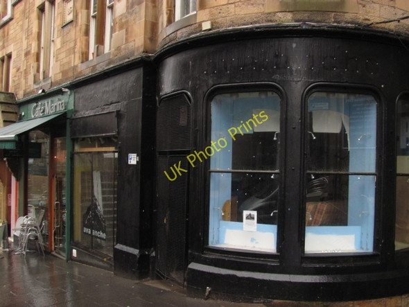 Photo 6"x4" Former record shop, Cockburn Street Edinburgh c2011