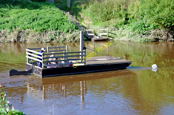 Photo 6"x4" Hampton Loade Ferry (2), River Severn Hampton\/SO7486 c2010
