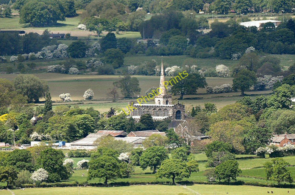 Photo 6"x4" St. Mary's Church, Astbury Congleton c2010