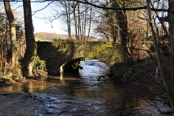 Photo 6"x4" A bridge over Knowl Water at Heanton Mill as seen from downstream Wrafton c2011