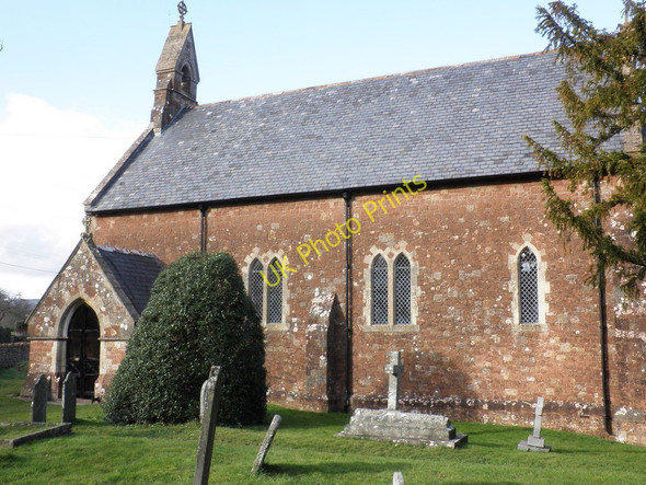 Photo 6"x4" Entrance porch, St Giles Church, Leighland Chapel Leighland Chapel c2011